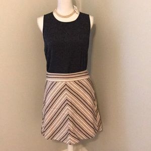 NWT! Adorable Loft textured a-line skirt size 10